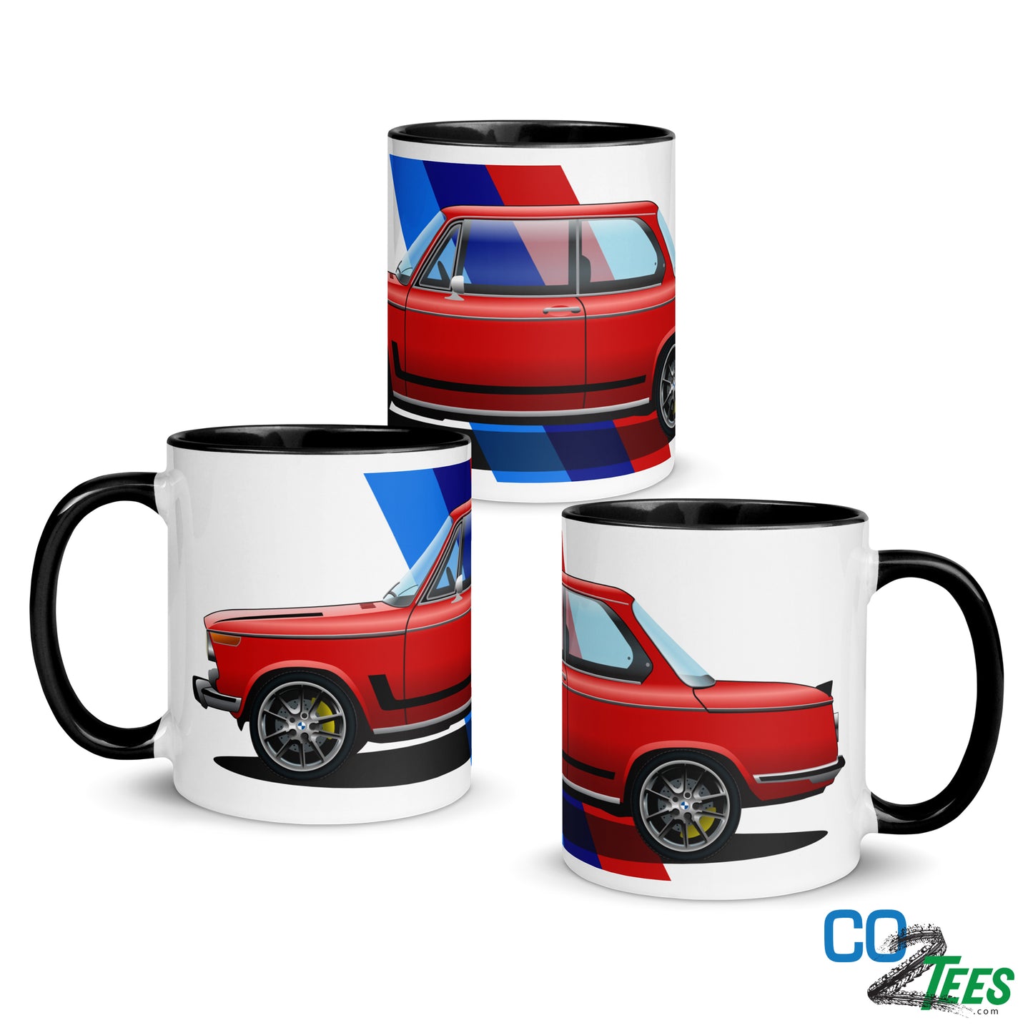 BMW Red 2002 Coffee Mug 11oz & 15oz