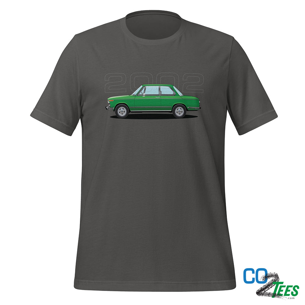 BMW 2002 Green Unisex t-shirt