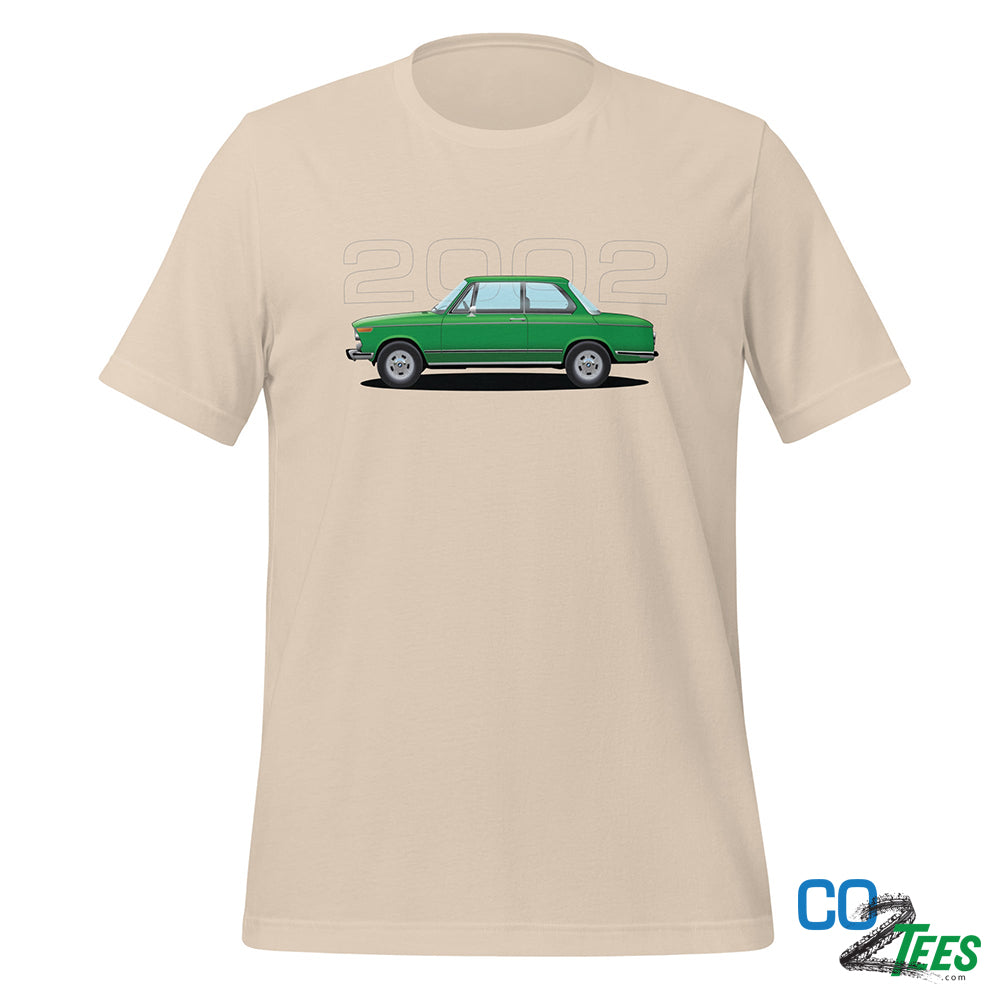BMW 2002 Green Unisex t-shirt