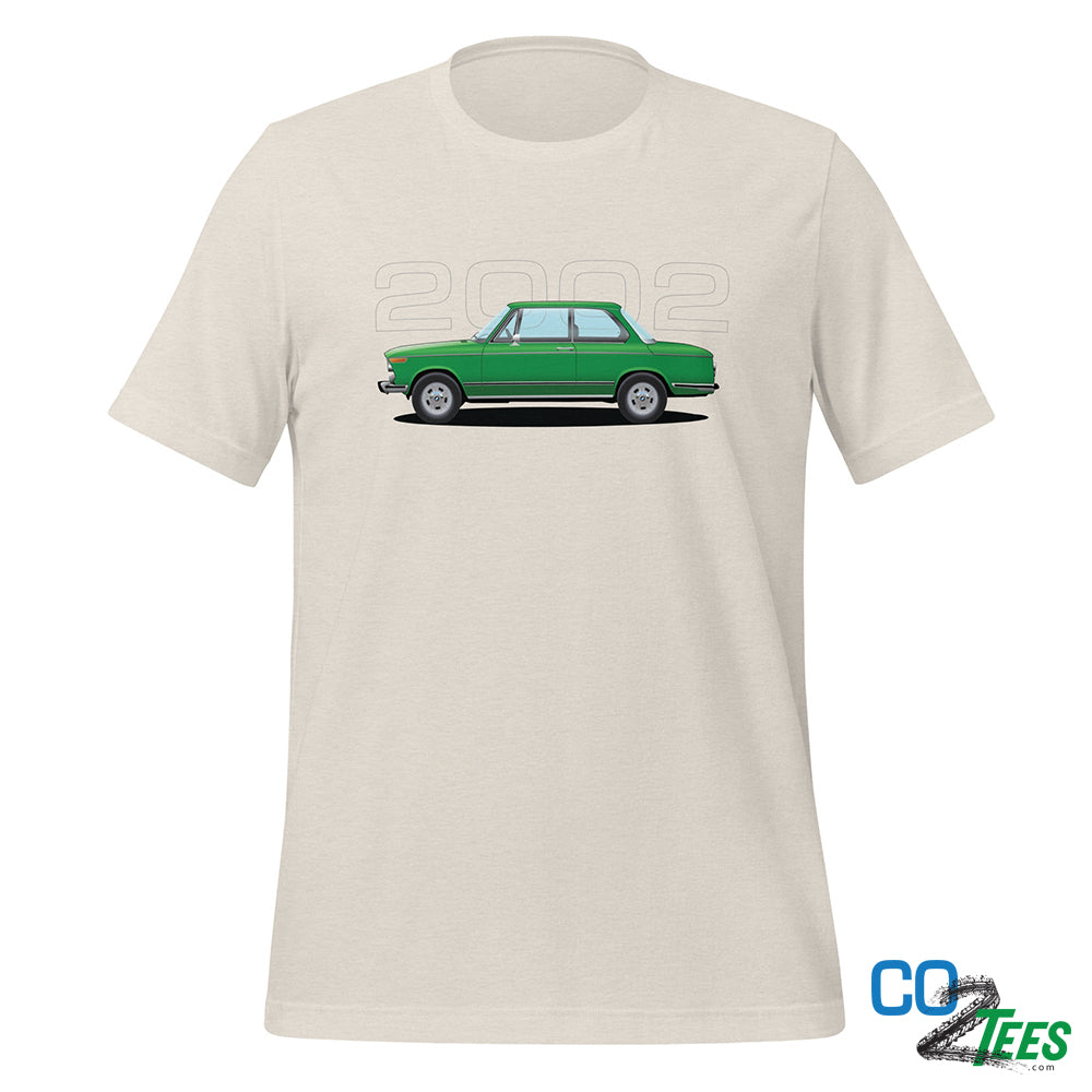 BMW 2002 Green Unisex t-shirt
