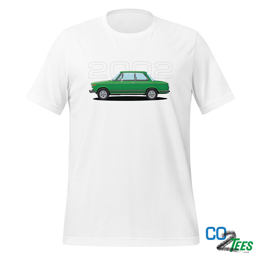 BMW 2002 Green Unisex t-shirt