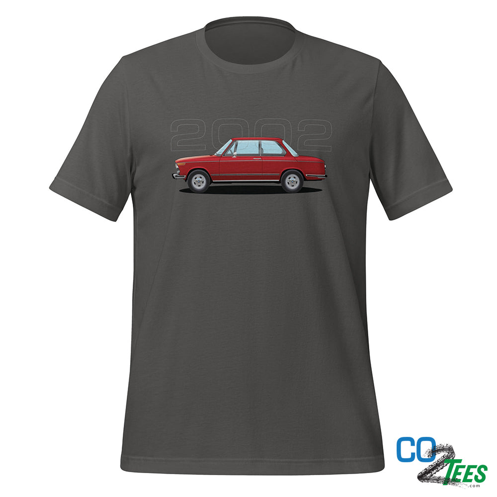 BMW Red 2002 Unisex t-shirt