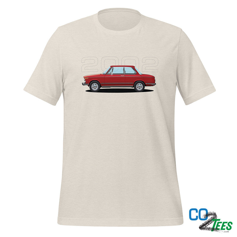 BMW Red 2002 Unisex t-shirt