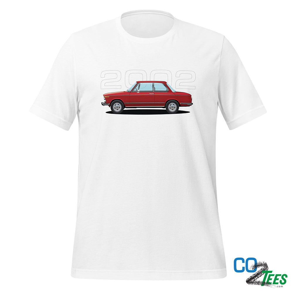 BMW Red 2002 Unisex t-shirt