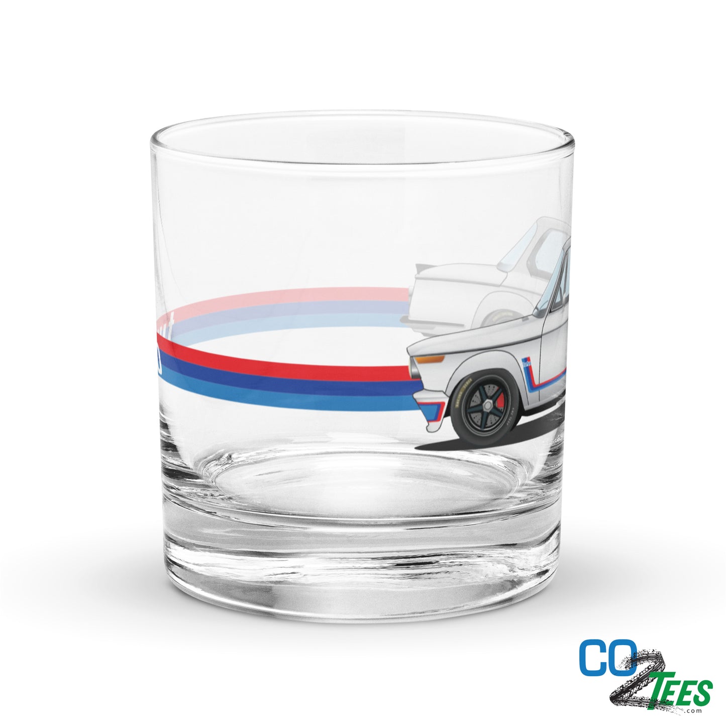 BMW 2002 Turbo Race Ready Rocks Glass