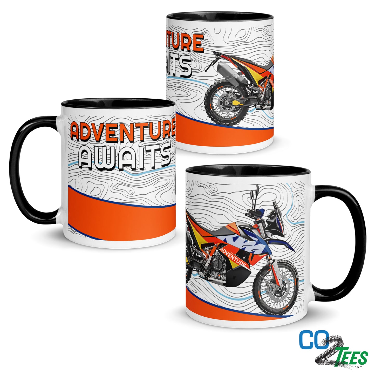 KTM Adventure Awaits 790 Coffee Mug
