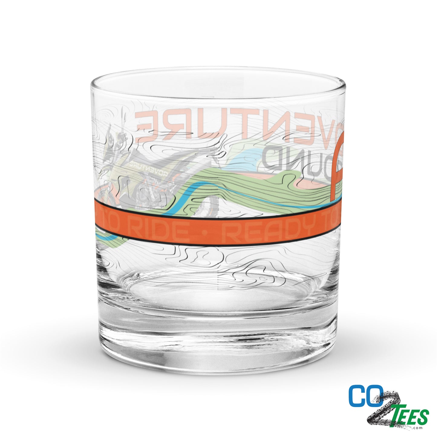 KTM 790 Adventure Bound Whiskey Old Fashioned Rocks Glass