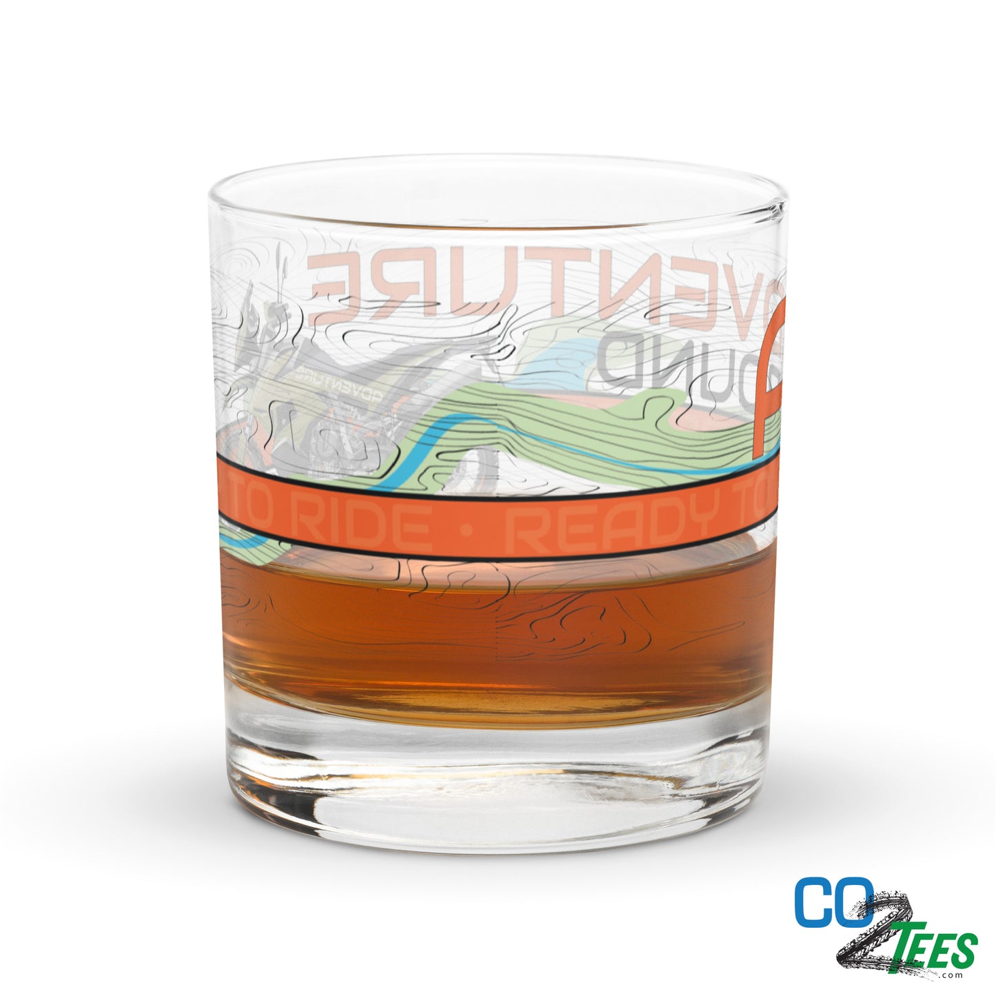 KTM 790 Adventure Bound Whiskey Old Fashioned Rocks Glass