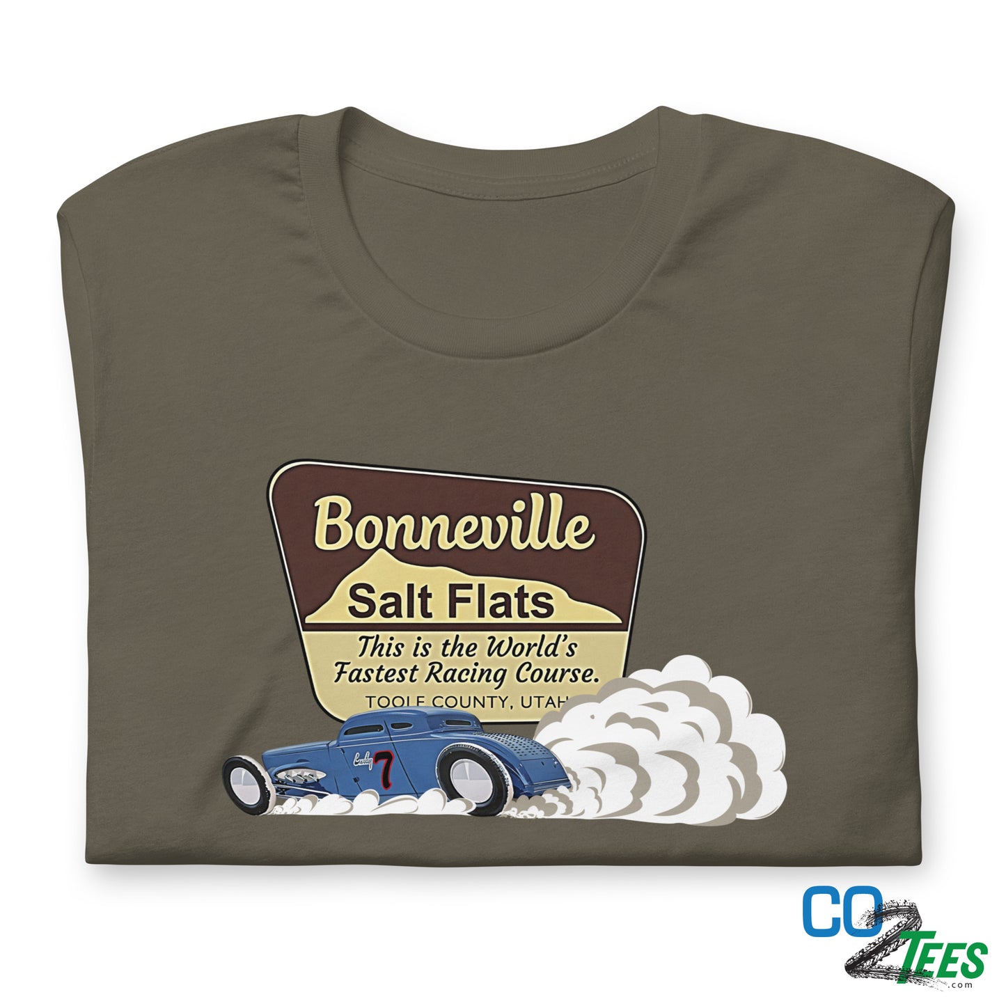 Bonneville Salt Flat Racing T-shirt