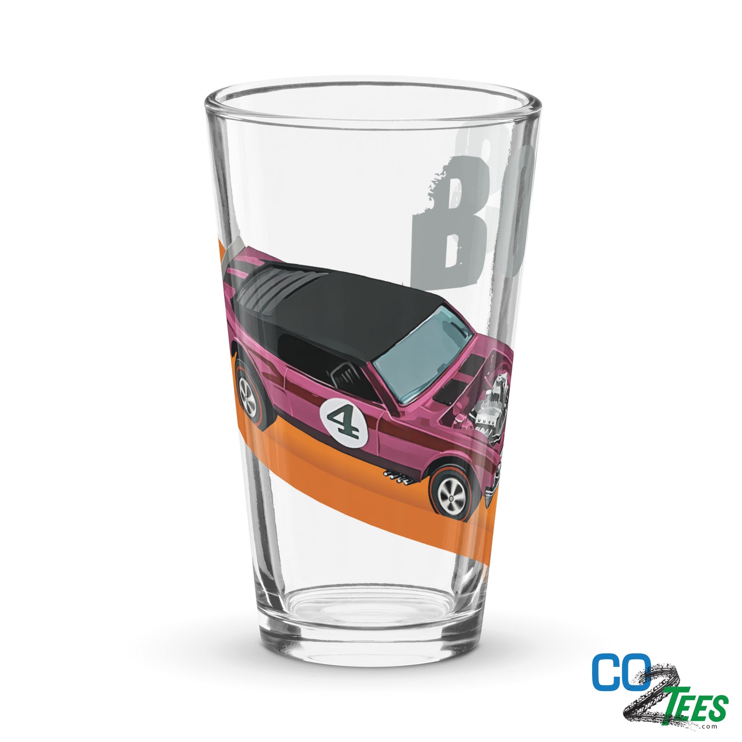 Rose HW Boss Redline Shaker Pint Glass