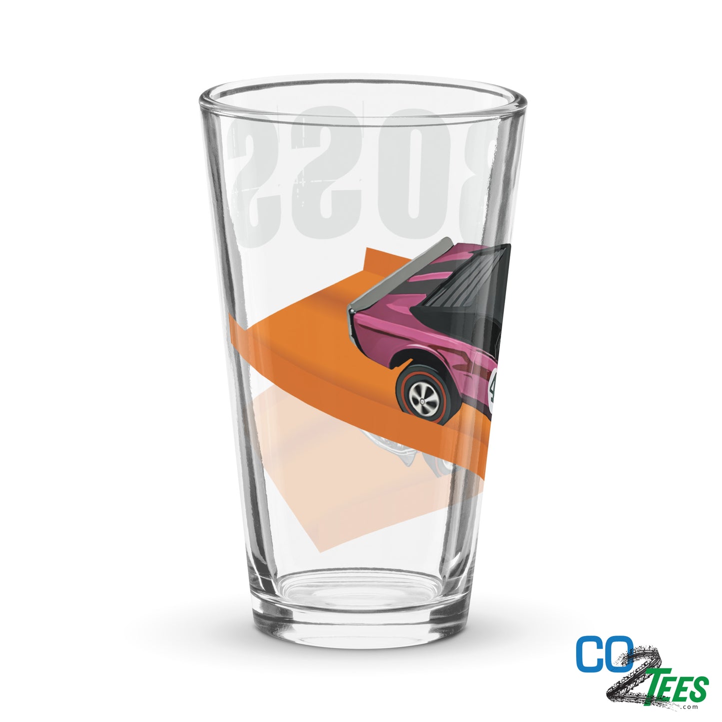 Rose HW Boss Redline Shaker Pint Glass