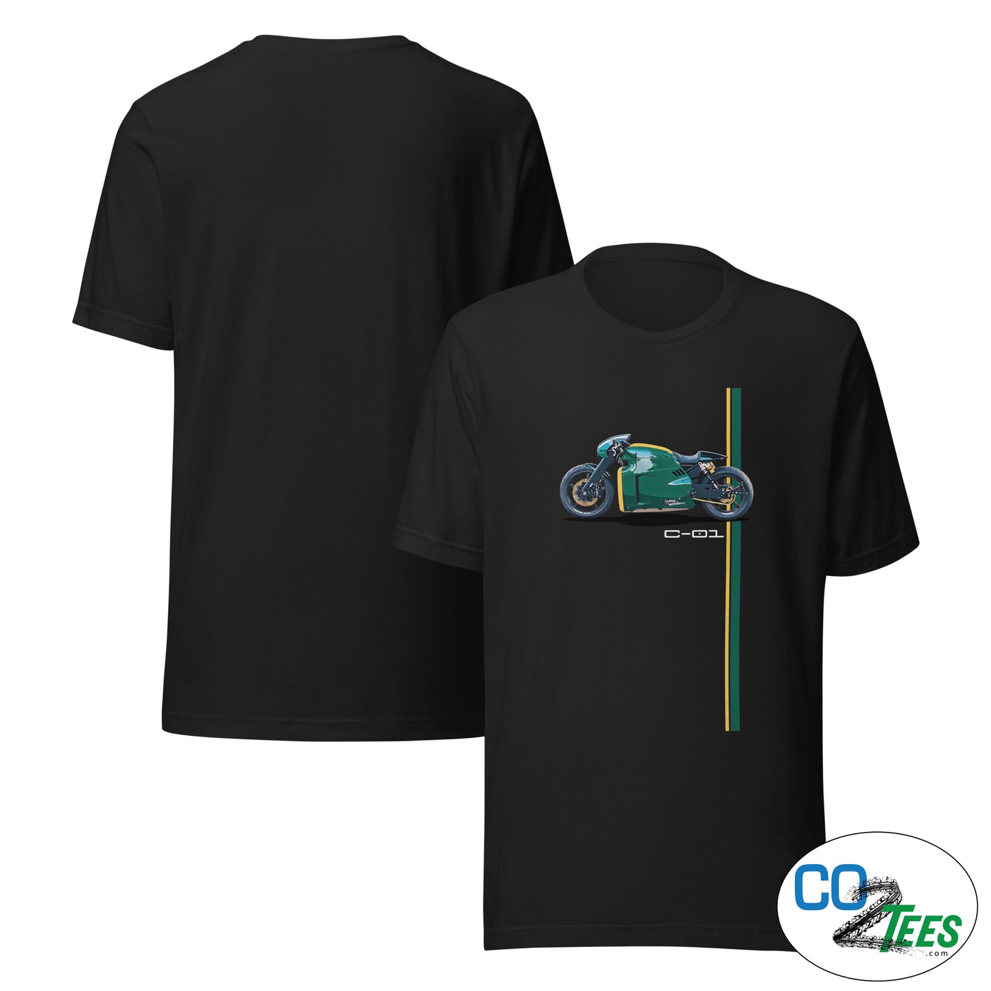Lotus C-01 Cafe Racer Motorcycle T-shirt