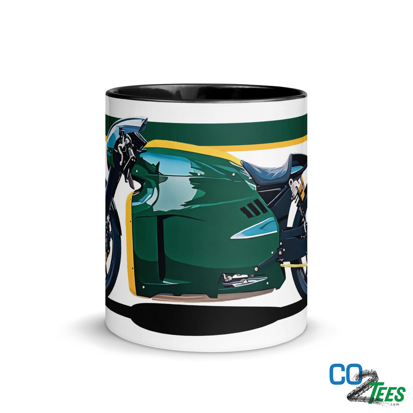 Lotus C-01 Modern Cafe Racer Coffee Mug