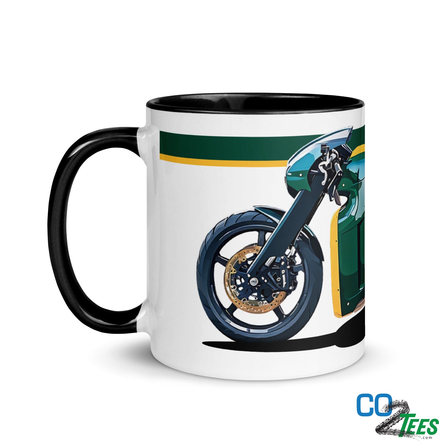 Lotus C-01 Modern Cafe Racer Coffee Mug