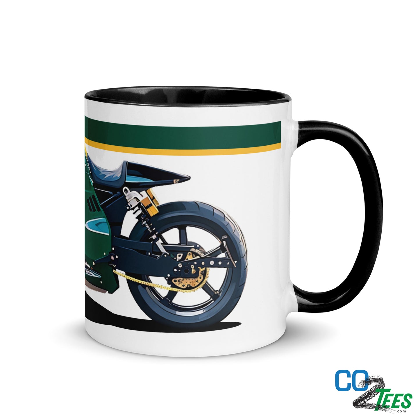 Lotus C-01 Modern Cafe Racer Coffee Mug