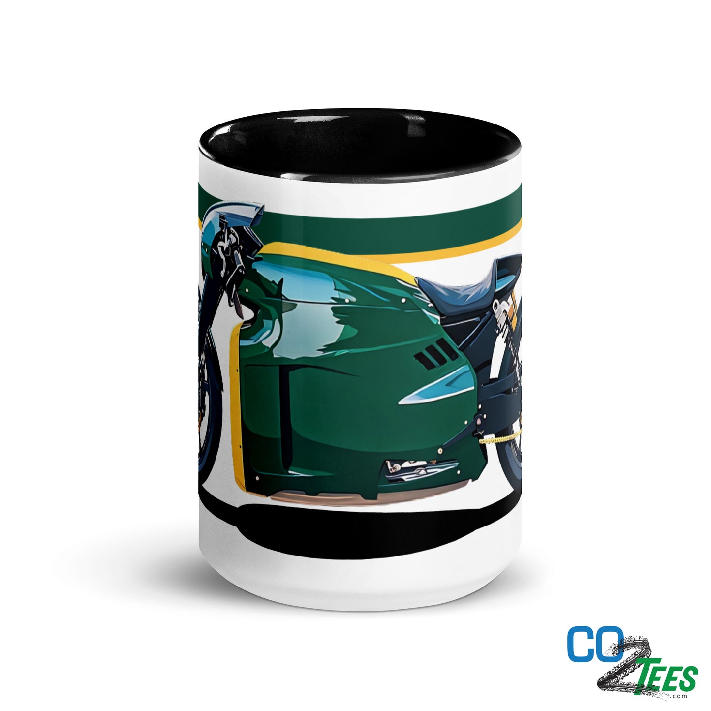 Lotus C-01 Modern Cafe Racer Coffee Mug