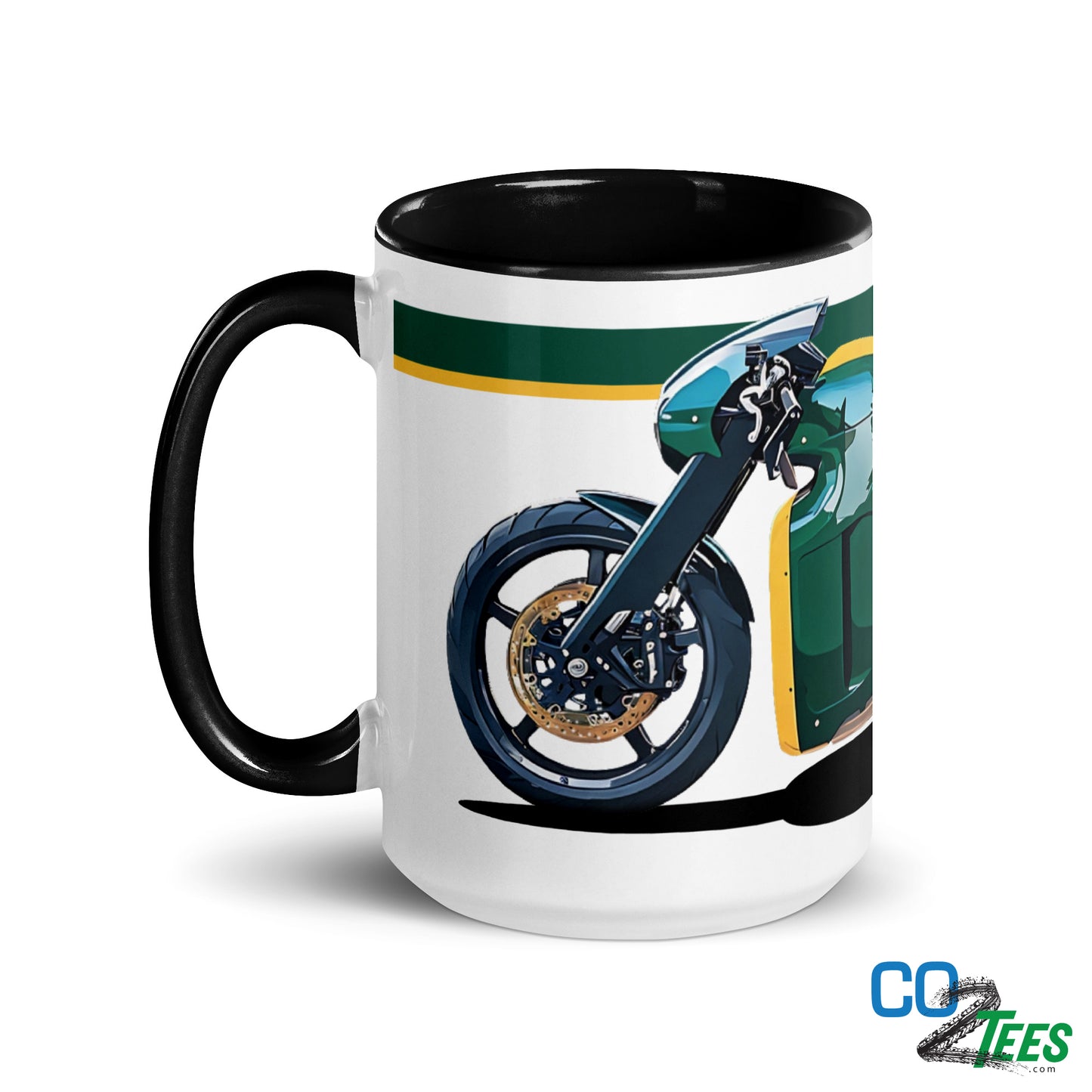 Lotus C-01 Modern Cafe Racer Coffee Mug
