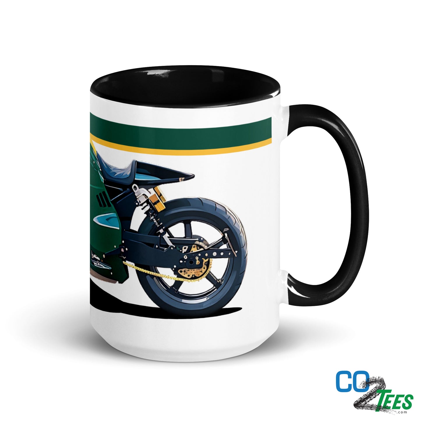Lotus C-01 Modern Cafe Racer Coffee Mug