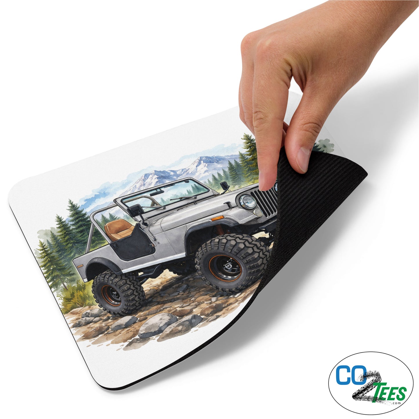 Back Counrty CJ-7 Jeep Mouse Pad