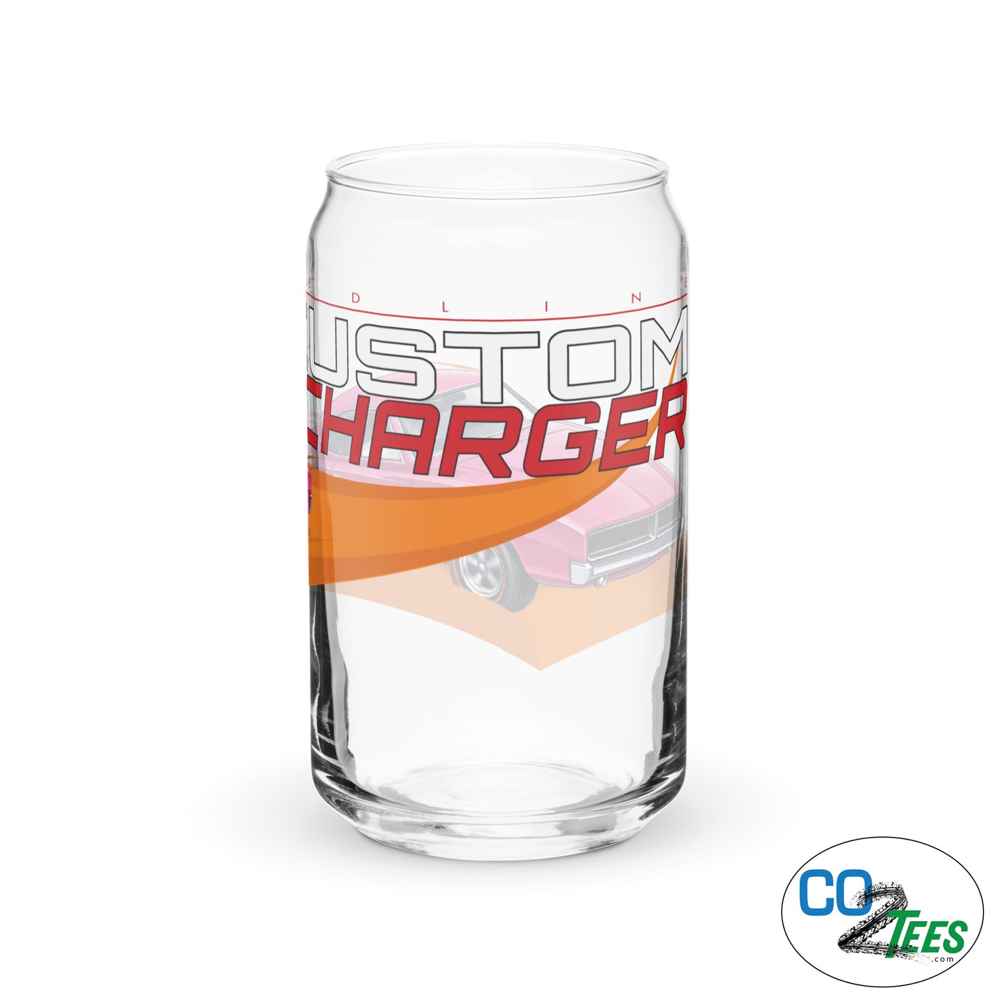 Redline Custom Charger Can-shaped Glass