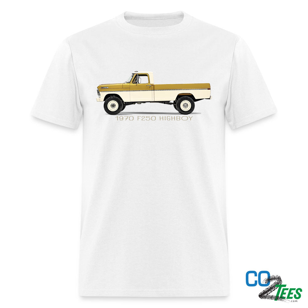 ford f150, f250 automotive mens t-shirt