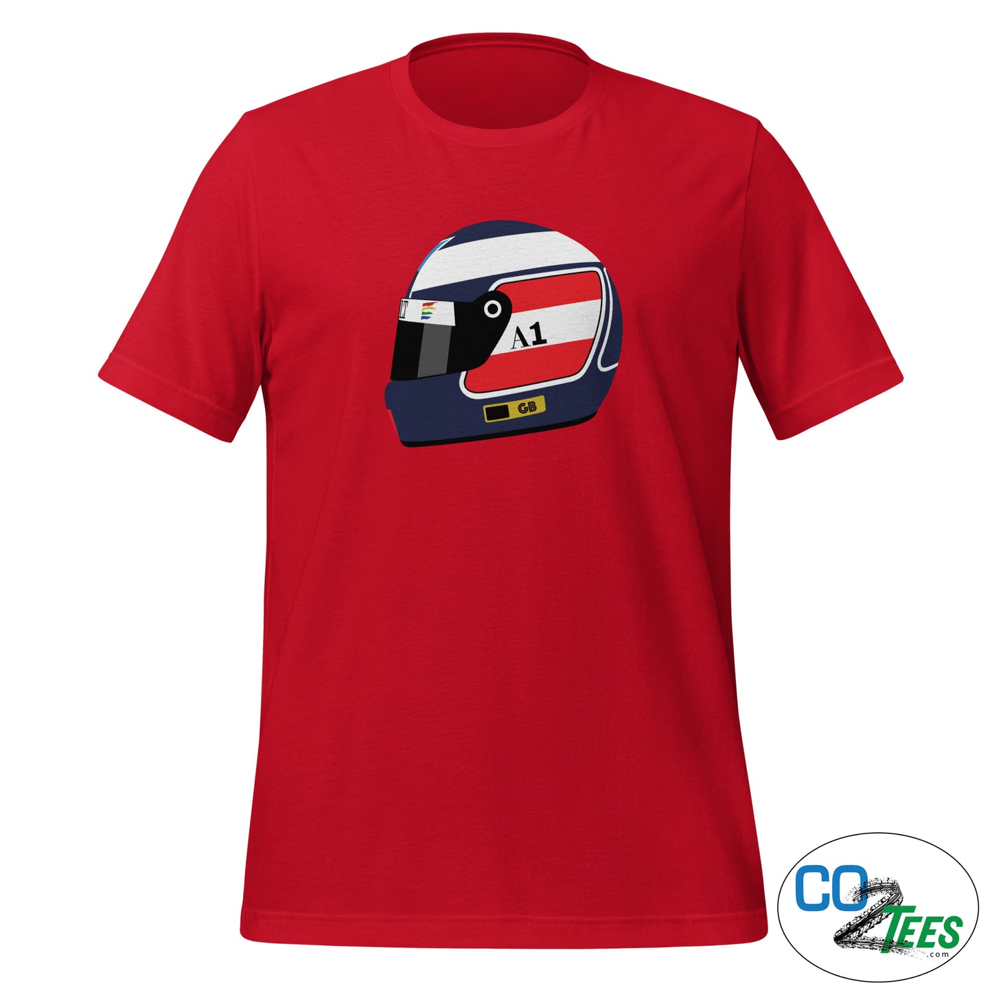 Gerhard Berger F1 Helmet Design T-shirt
