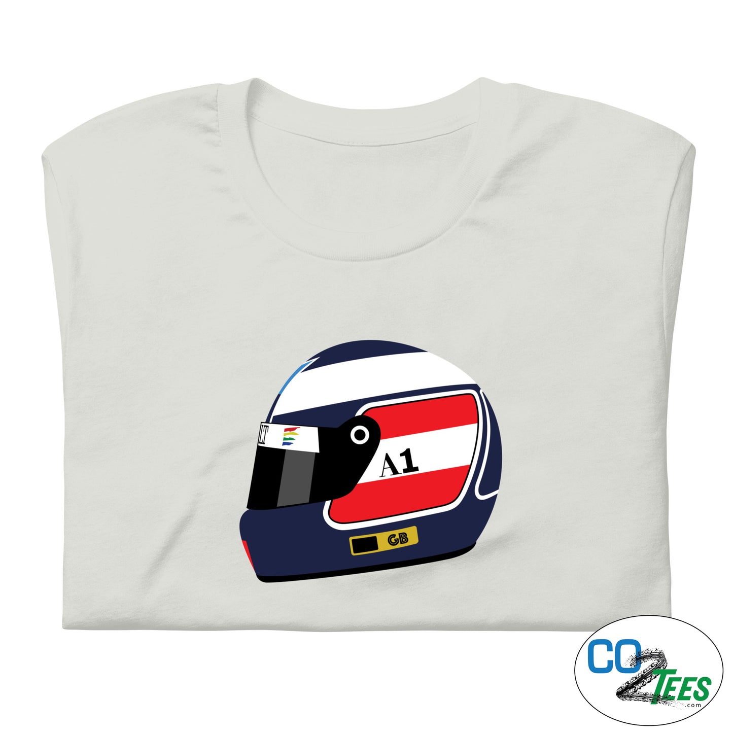 Gerhard Berger F1 Helmet Design T-shirt