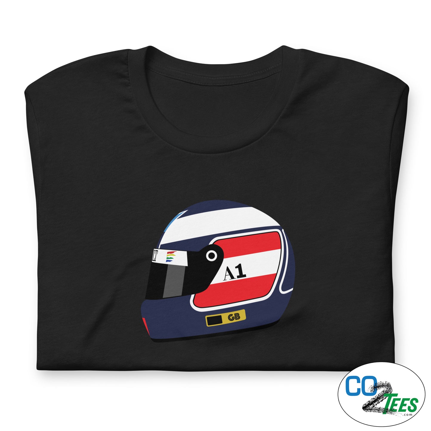 Gerhard Berger F1 Helmet Design T-shirt