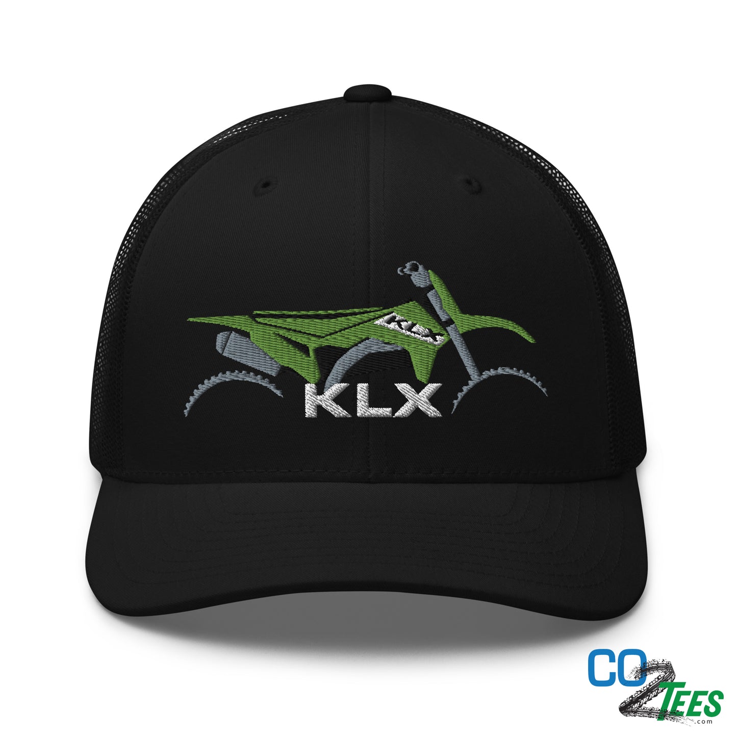KLX Kawasaki Embroidered Trucker Cap