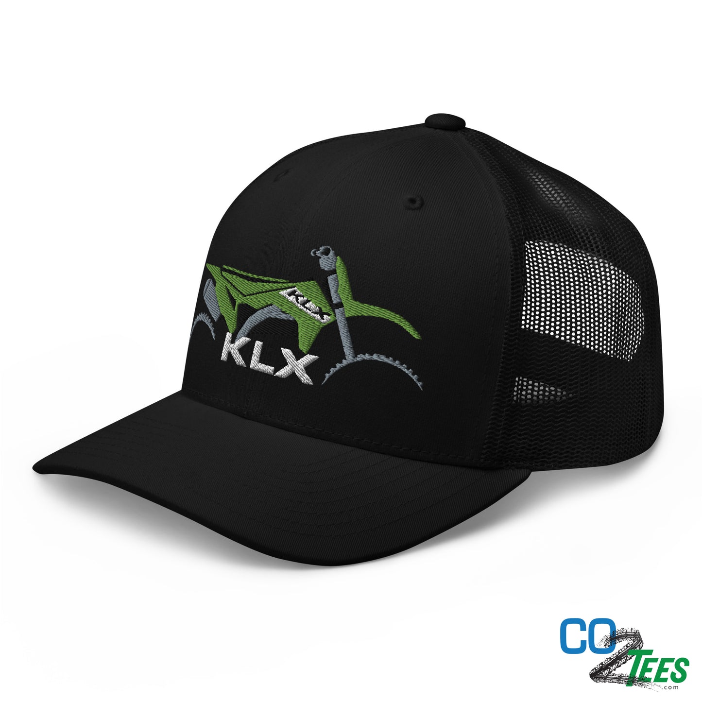 KLX Kawasaki Embroidered Trucker Cap