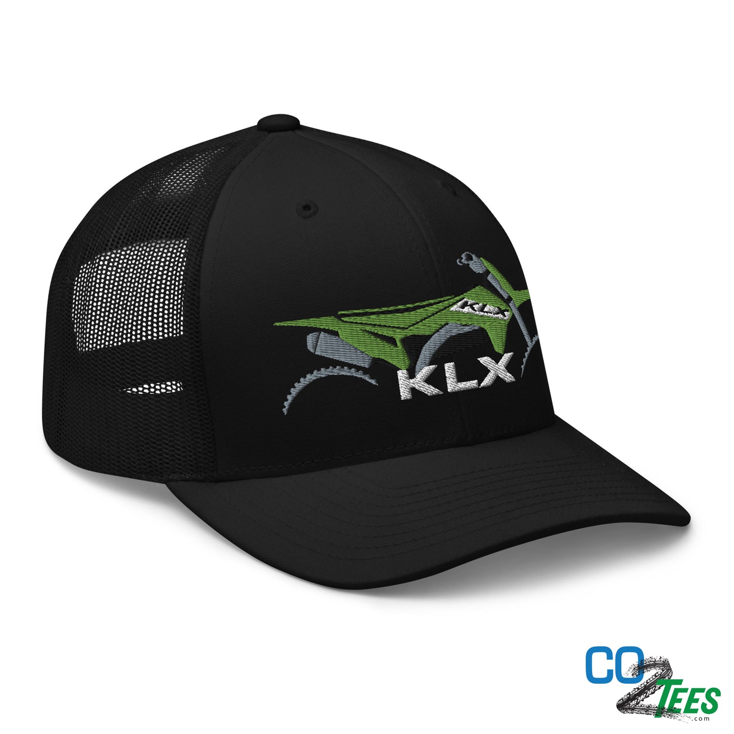 KLX Kawasaki Embroidered Trucker Cap