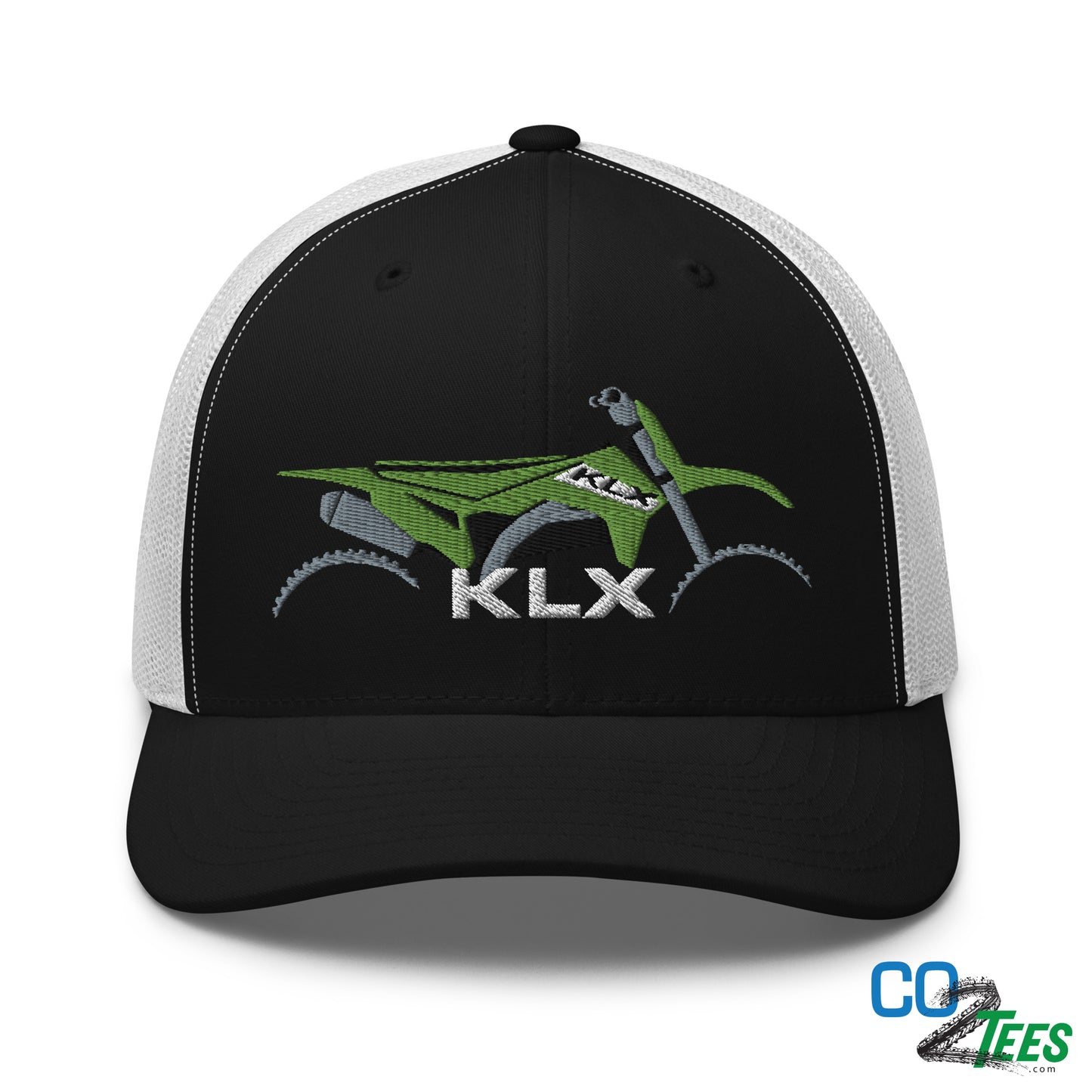 KLX Kawasaki Embroidered Trucker Cap