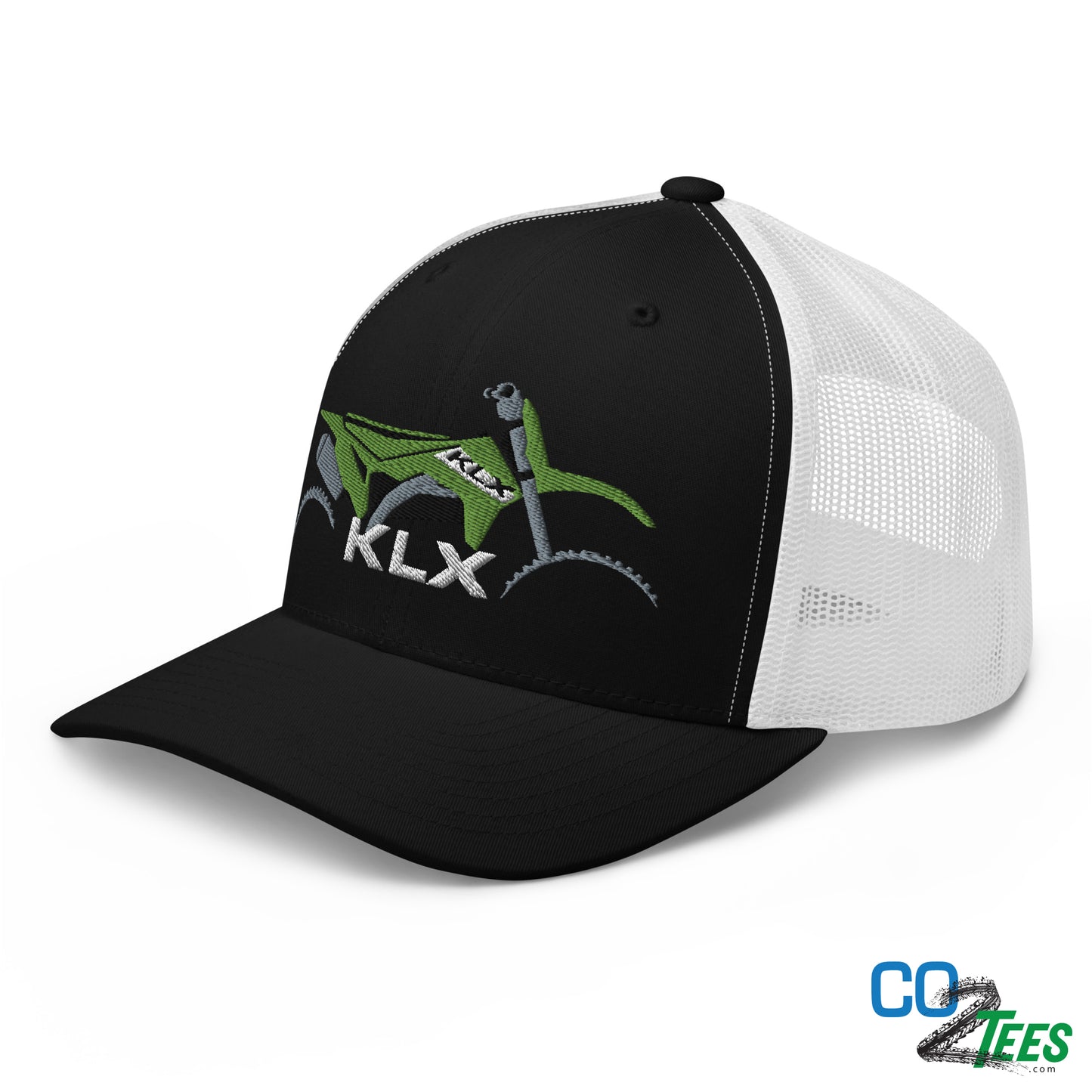 KLX Kawasaki Embroidered Trucker Cap