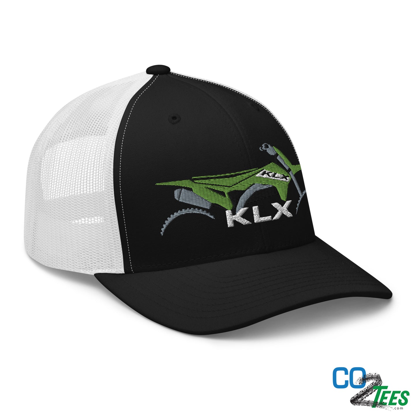 KLX Kawasaki Embroidered Trucker Cap