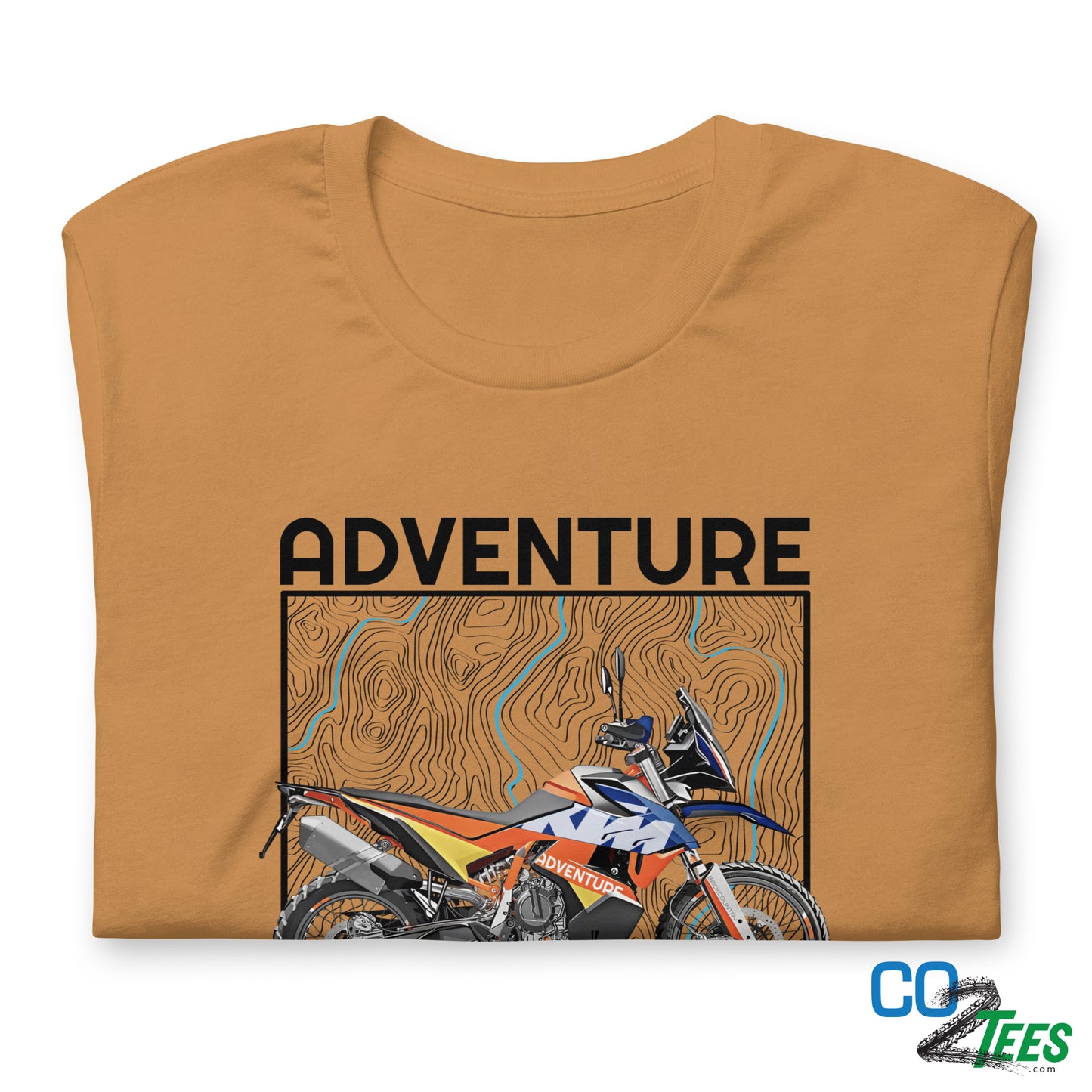 KTM 790 Adventure Awaits Motorcycle T-shirt