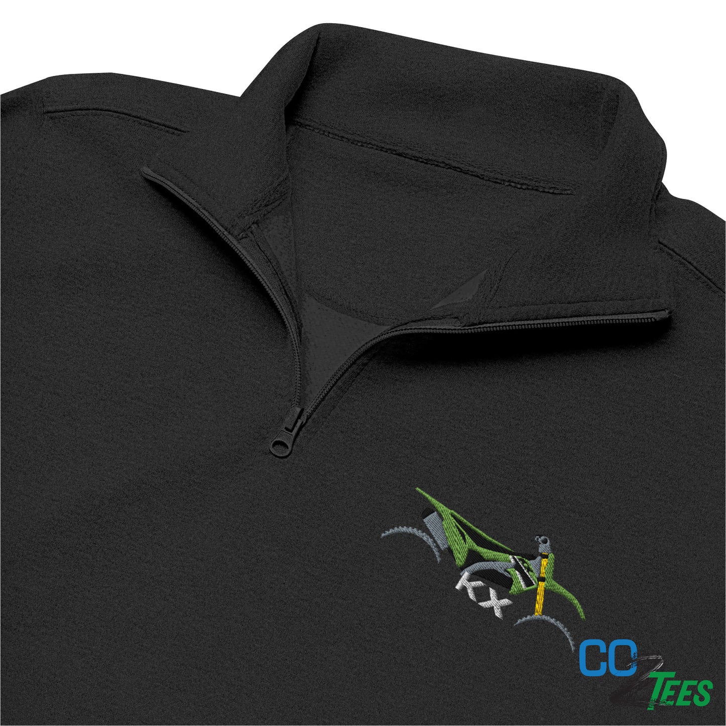 Kawasaki KX Embroidered Fleece Pullover
