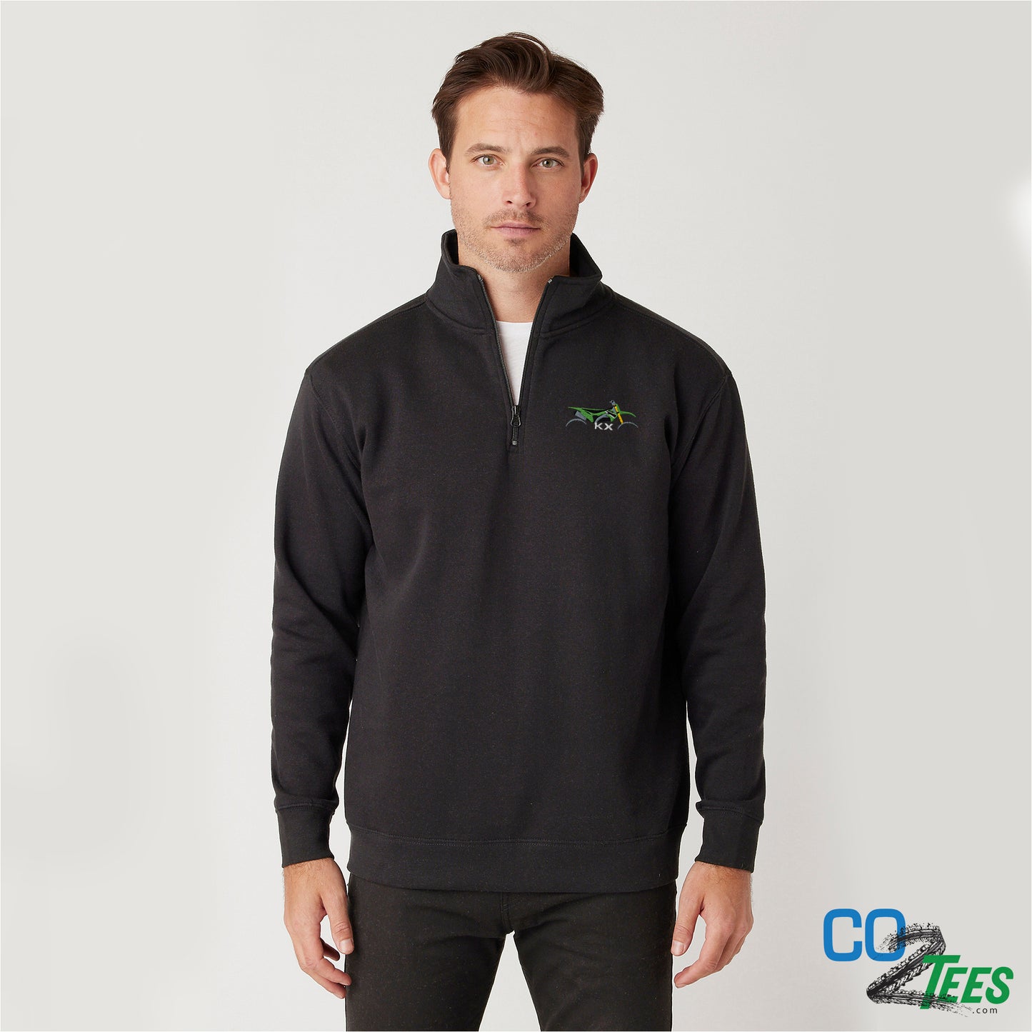 Kawasaki KX Embroidered Fleece Pullover