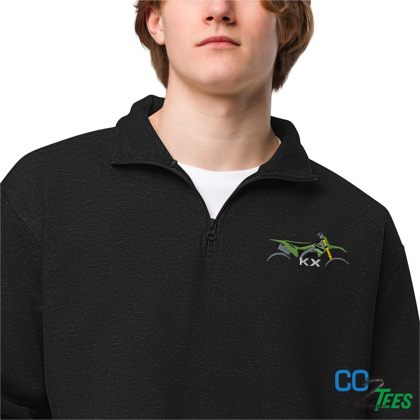 Kawasaki KX Embroidered Fleece Pullover