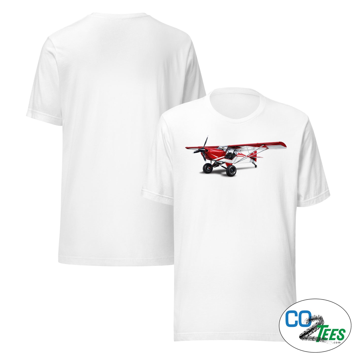 KitFox Big Tire Airplane T-shirt