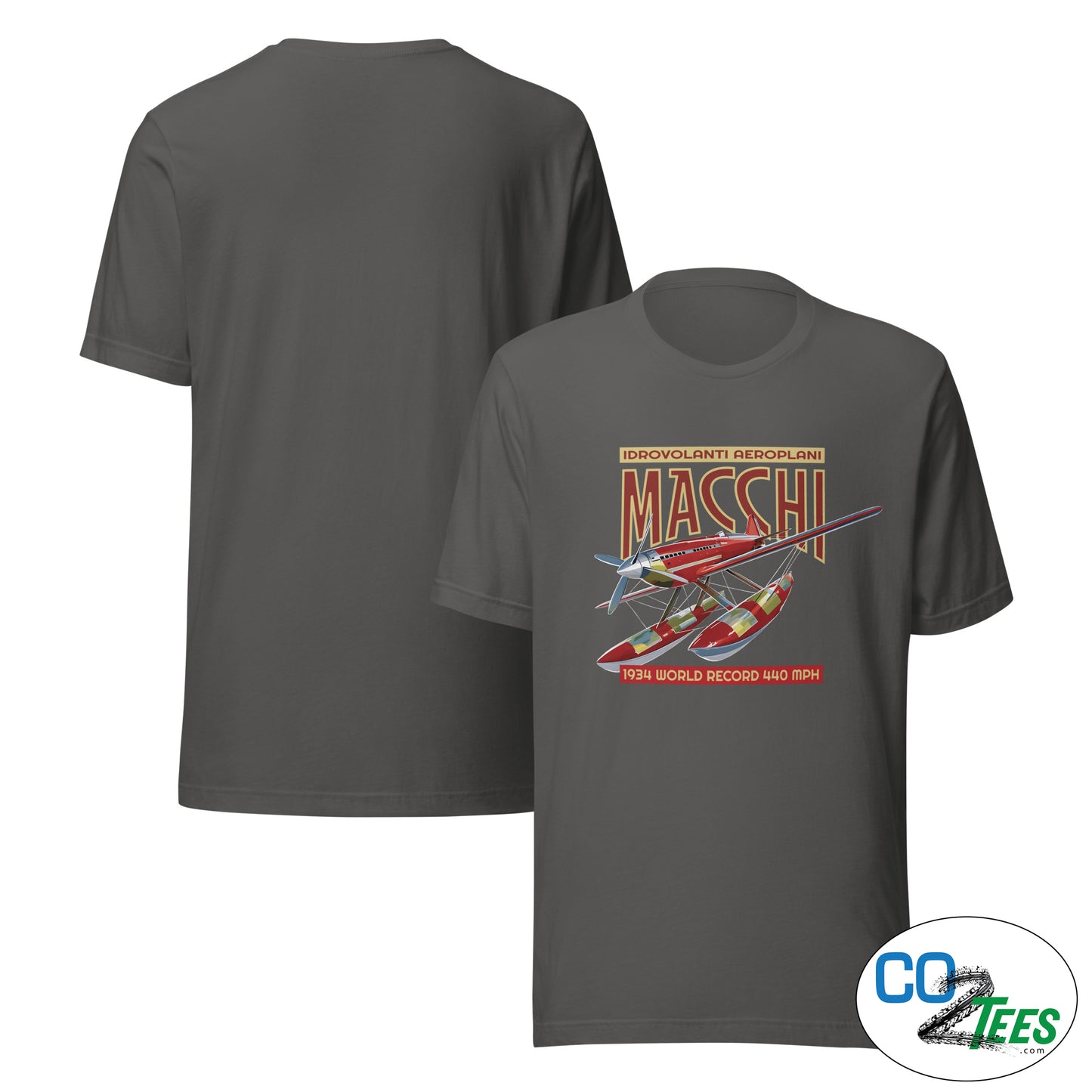 Macchi Record Holder Floatplane T-shirt