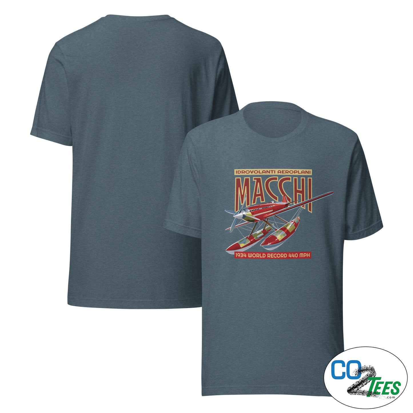 Macchi Record Holder Floatplane T-shirt
