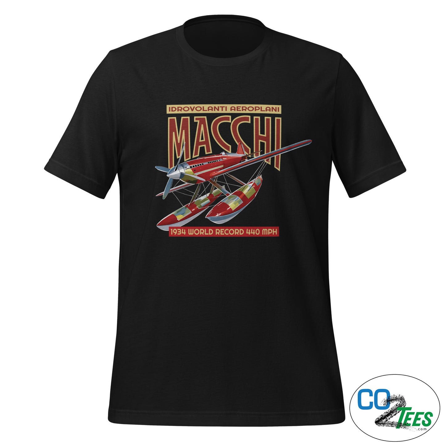 Macchi Record Holder Floatplane T-shirt