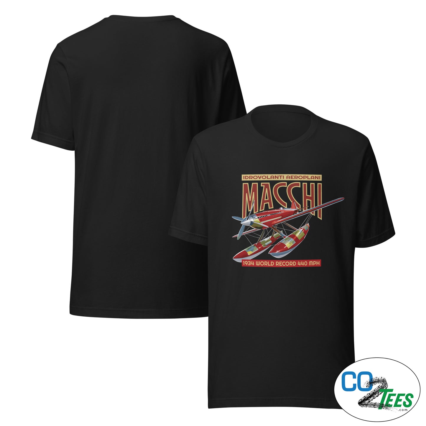 Macchi Record Holder Floatplane T-shirt