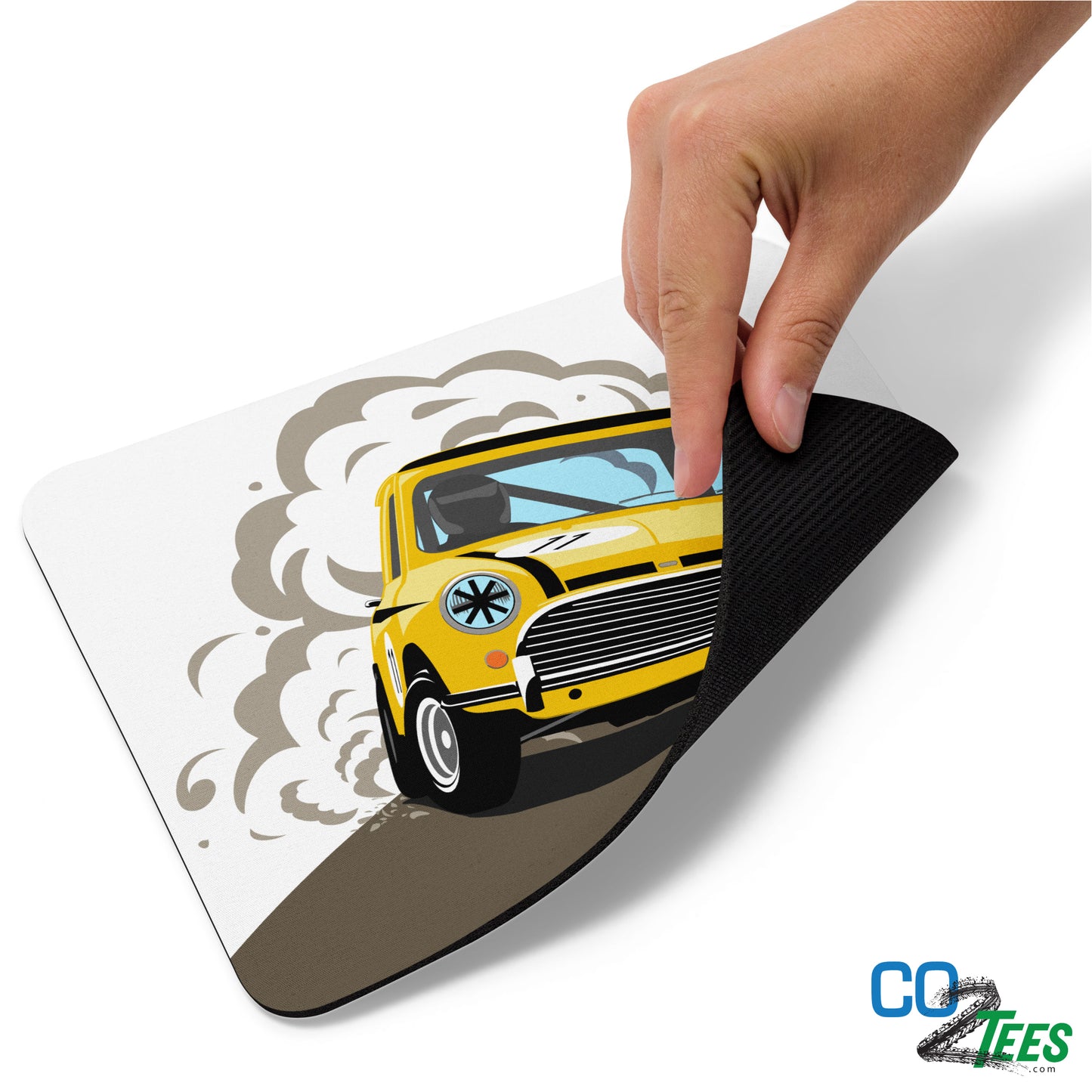 BMC 1969 Mini British Racing Rally Sports Car Computer Mouse Pad