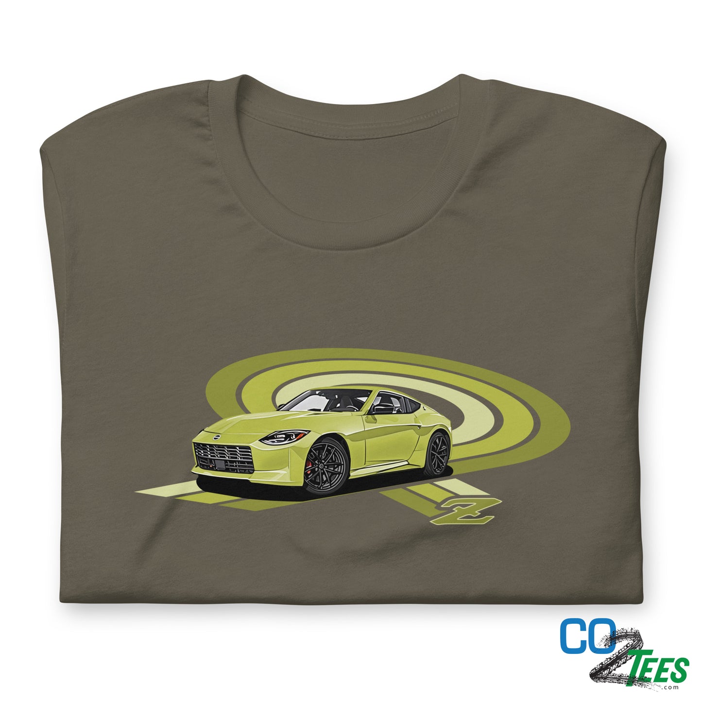 Nissan Z Performance Anti-freeze Yellow Cotton T-shirt