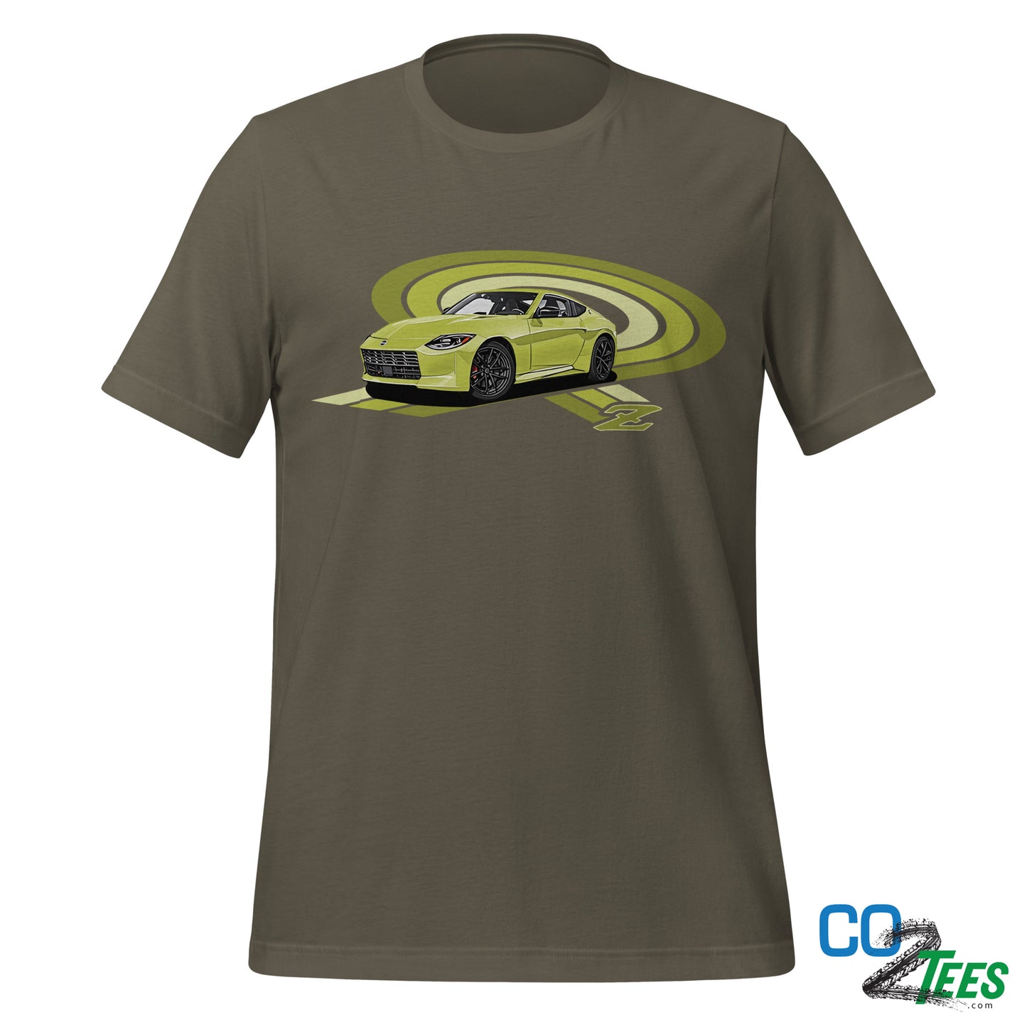 Nissan Z Performance Anti-freeze Yellow Cotton T-shirt