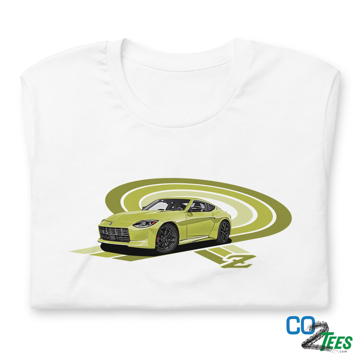 Nissan Z Performance Anti-freeze Yellow Cotton T-shirt
