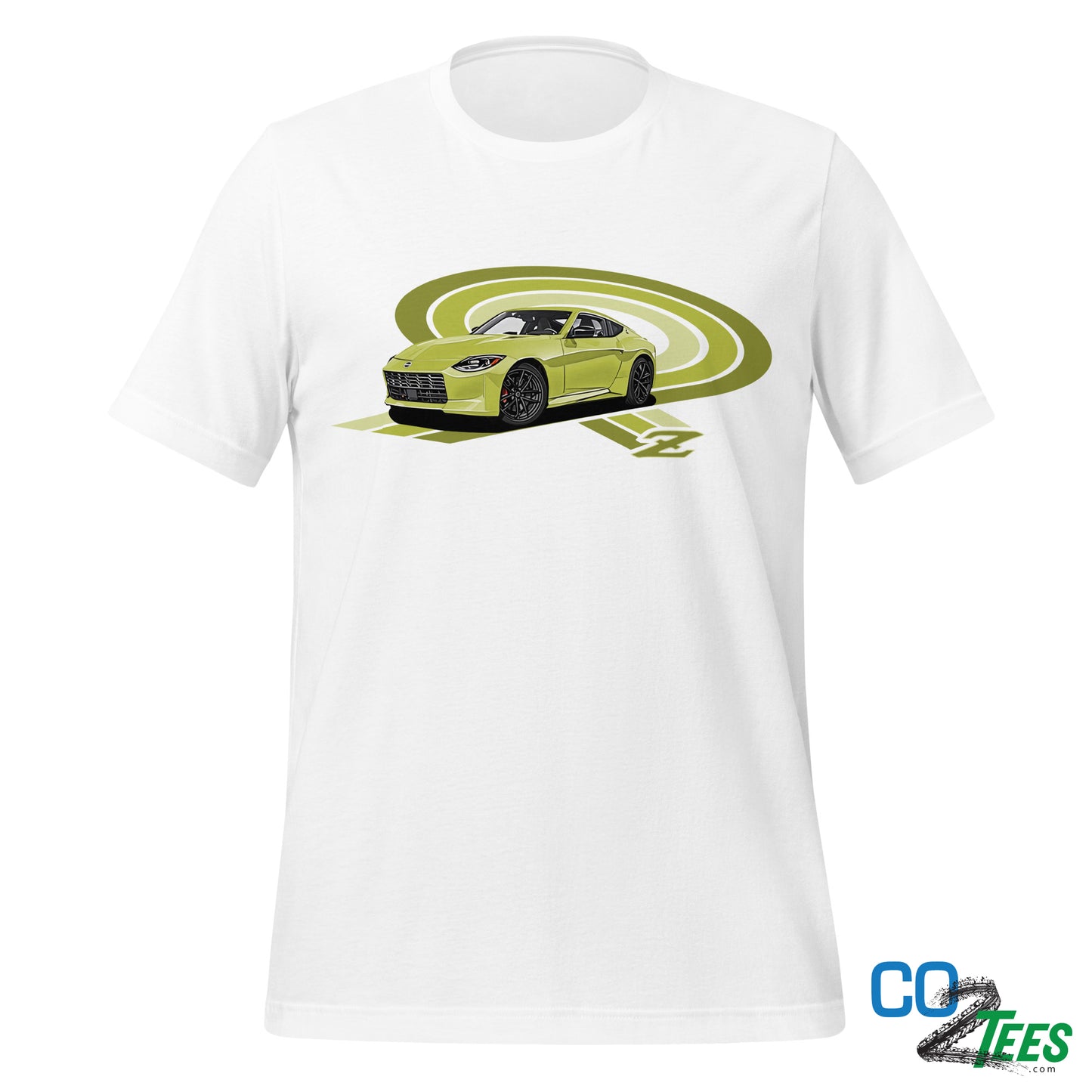 Nissan Z Performance Anti-freeze Yellow Cotton T-shirt