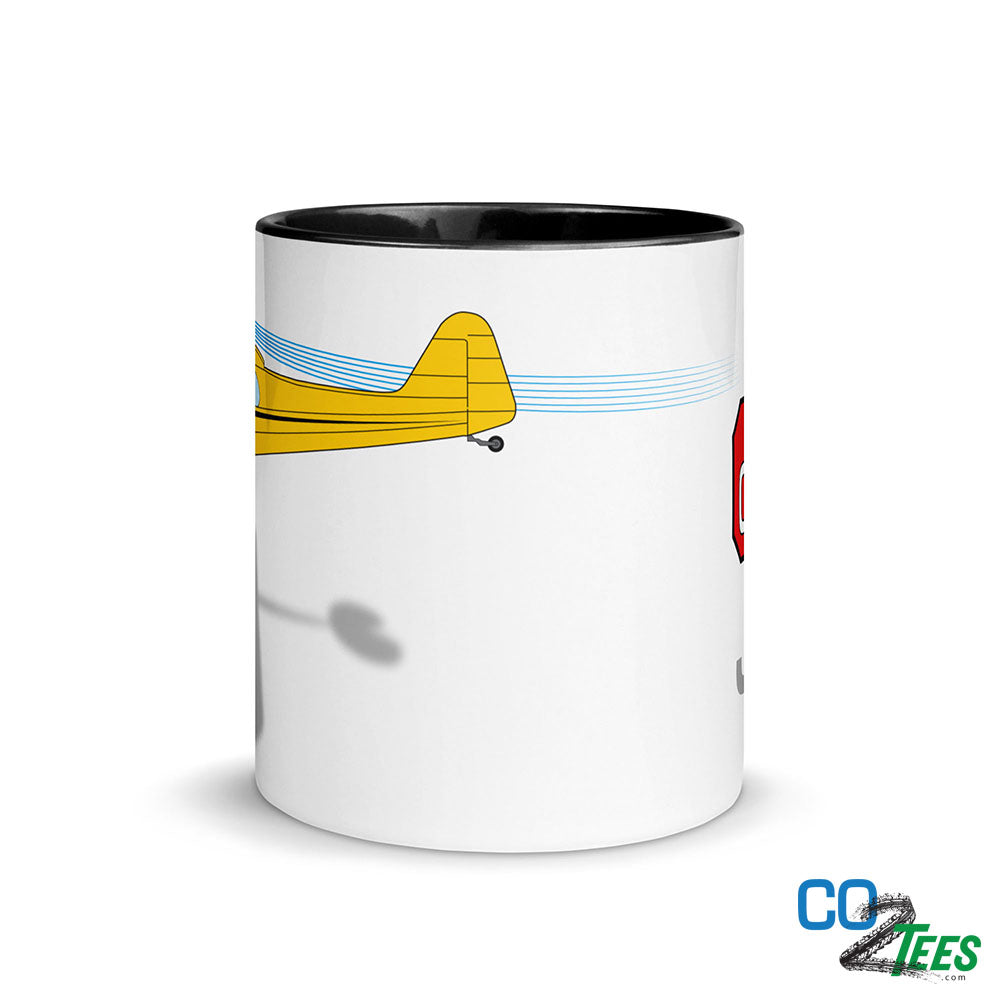 Piper Cub Airplane Mug