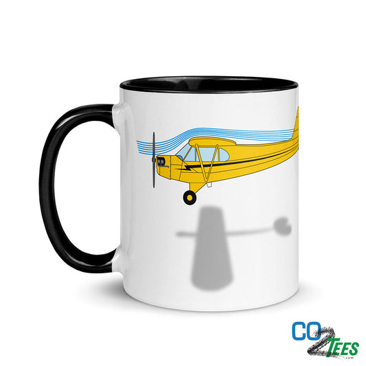 Piper Cub Airplane Mug